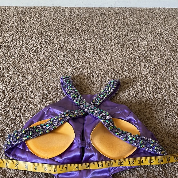 Jovani size 10, smooth transition ballroom, dancing gown - Picture 12 of 14